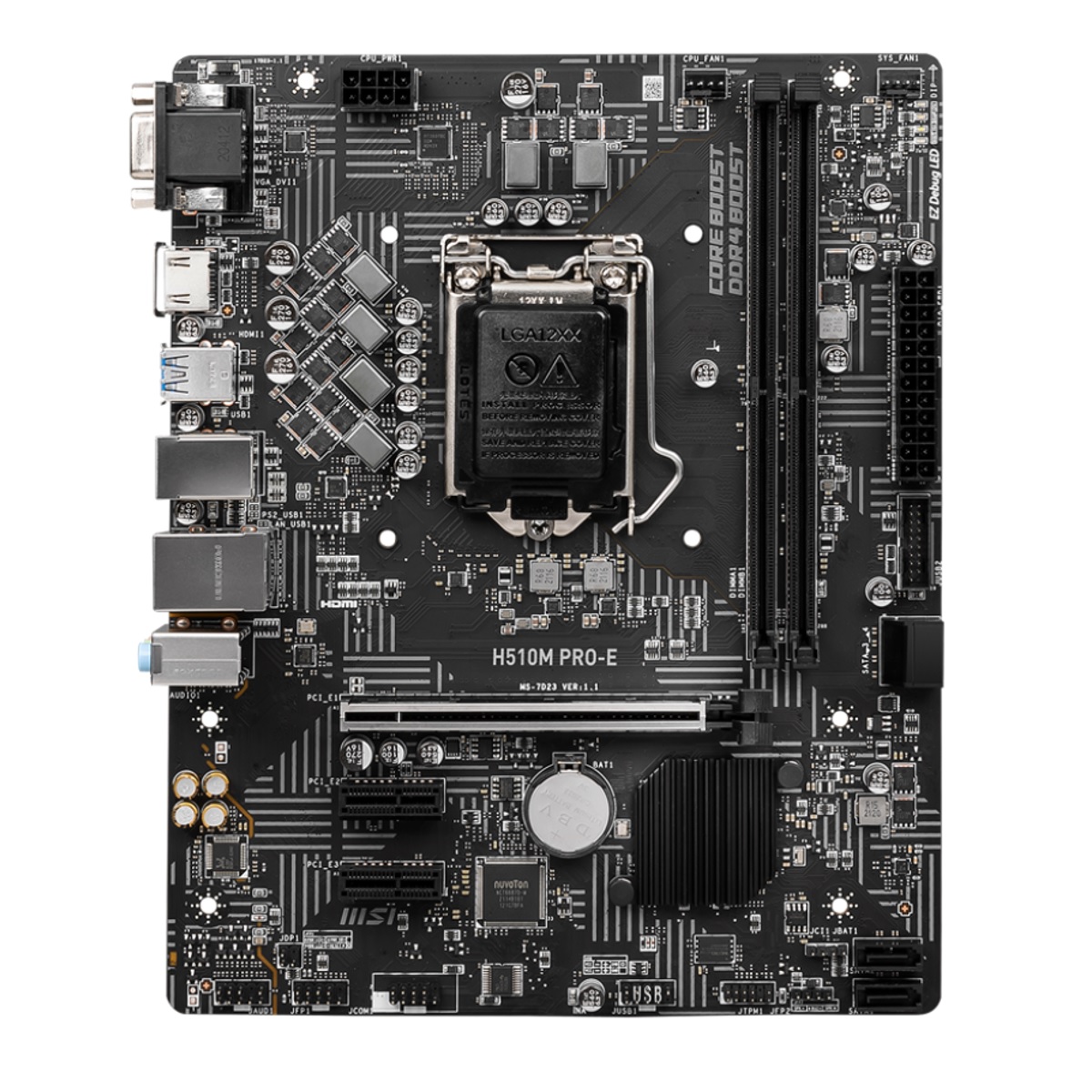 Mother Msi H510m Pro-e Lga1200 Ddr4