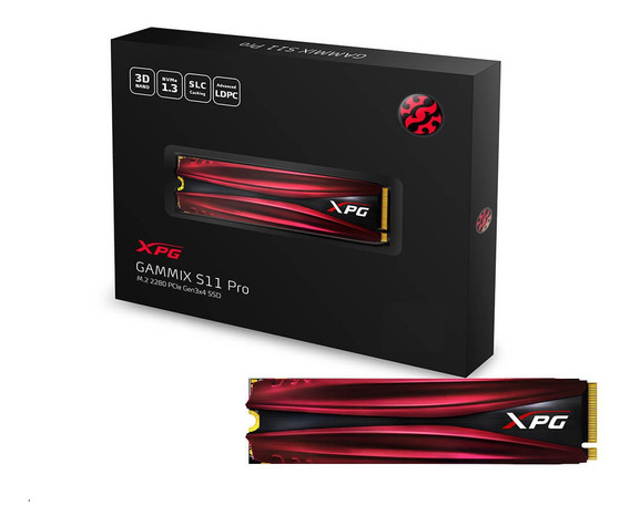 Disco Solido Ssd Adata Gammix S11 Pro Xpg 256gb M.2 2280