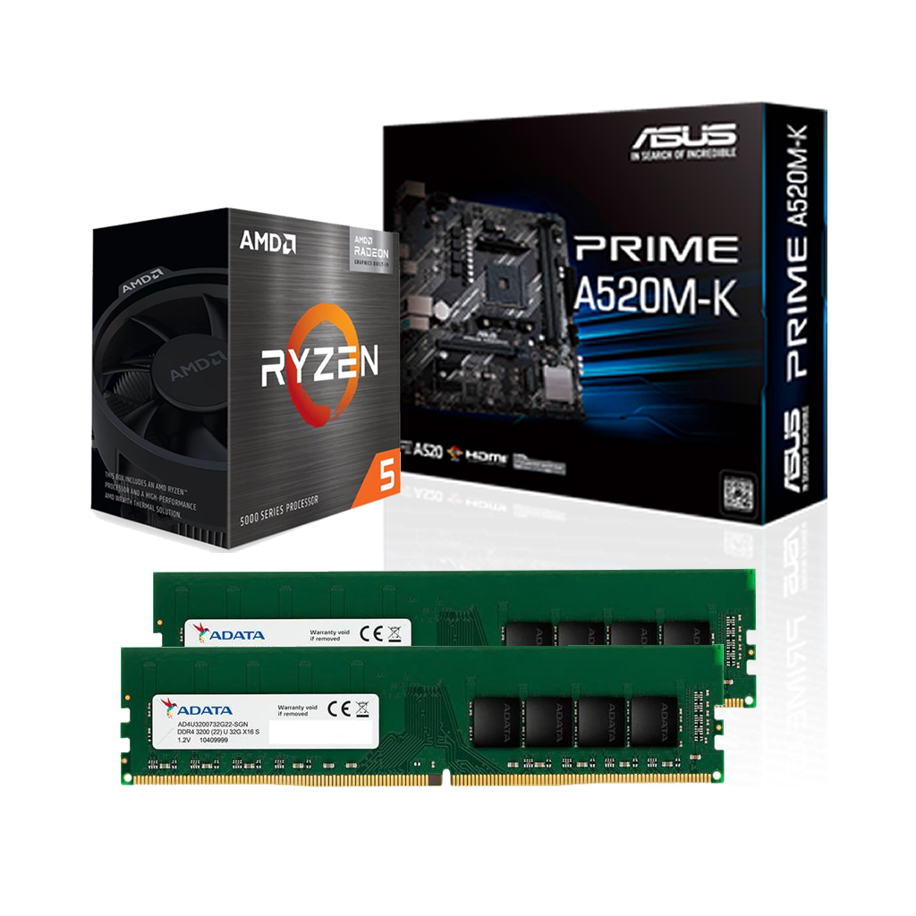 Combo Actualizacion Amd Ryzen 5 5600g | A520m | 16 Gb