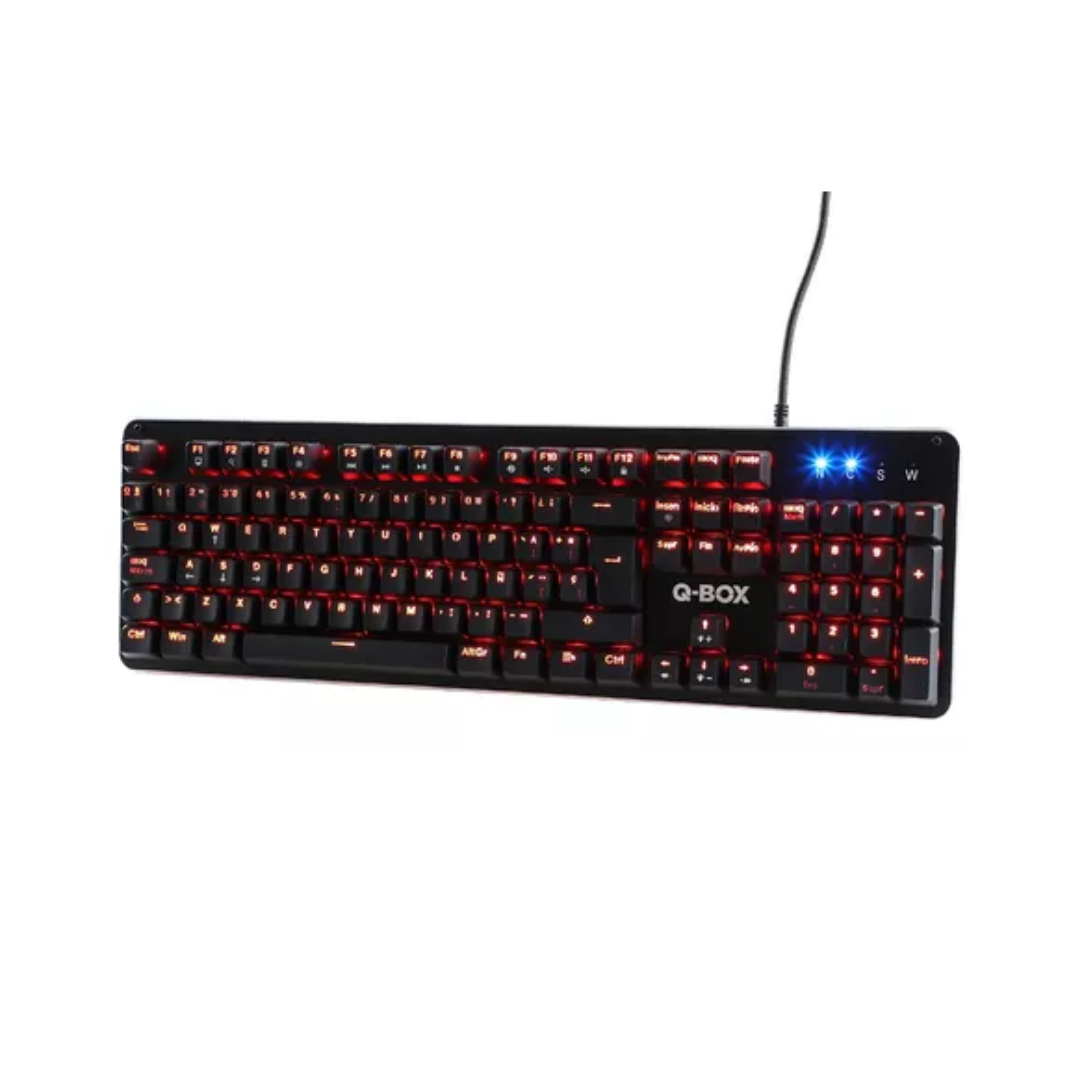 Teclado Qbox Mk-07 Rgb Usb Mecanico Gamer