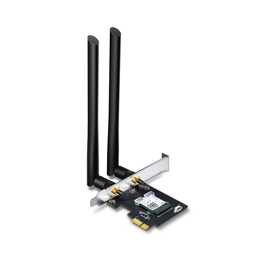 Placa De Red Wifi Pcie 1200mb 2 Antenas Wifi + Bluetooth
