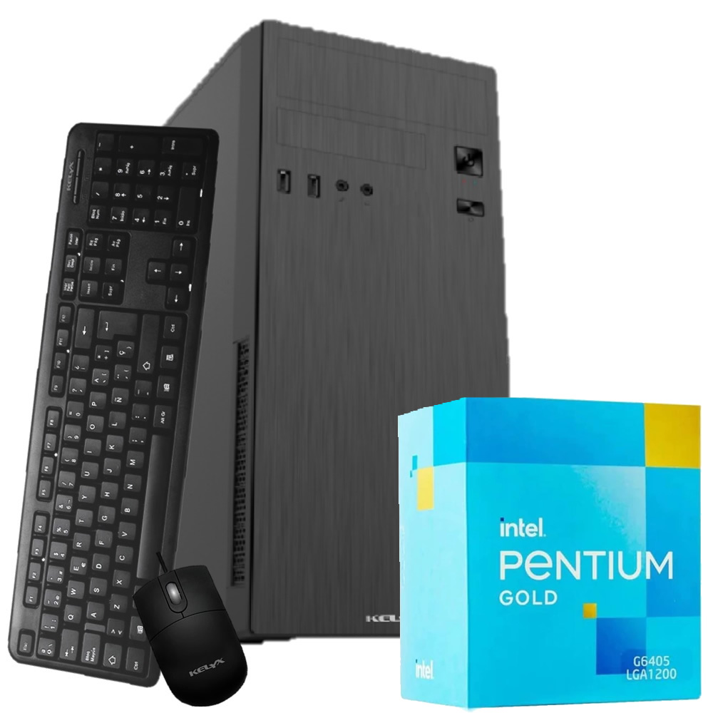 Pc Escritorio Intel Pentium G6405 | 8 Gb | 240gb Ssd | Wifi