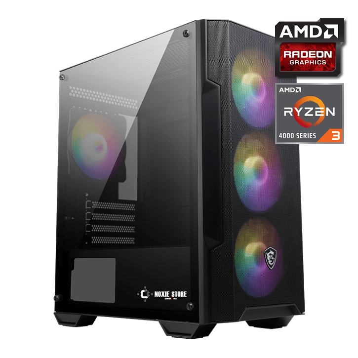 Pc Gamer Amd Ryzen 3 4100 | 16 Gb | 1 Tb Ssd | Rx 550