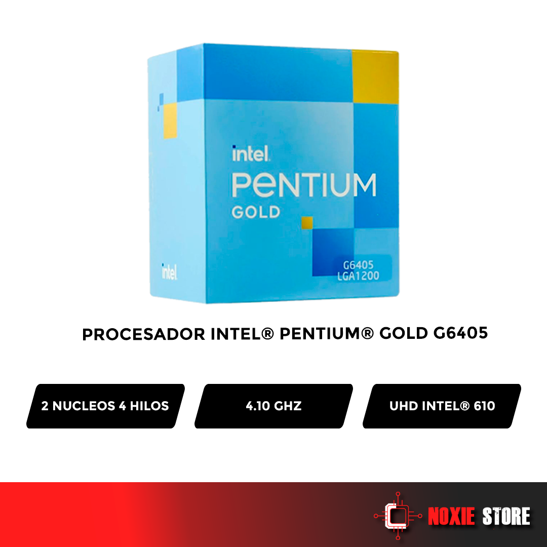 Combo Actualizacion Intel Pentium Gold G6405 | H410m