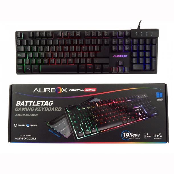 Teclado Aureox Battletag