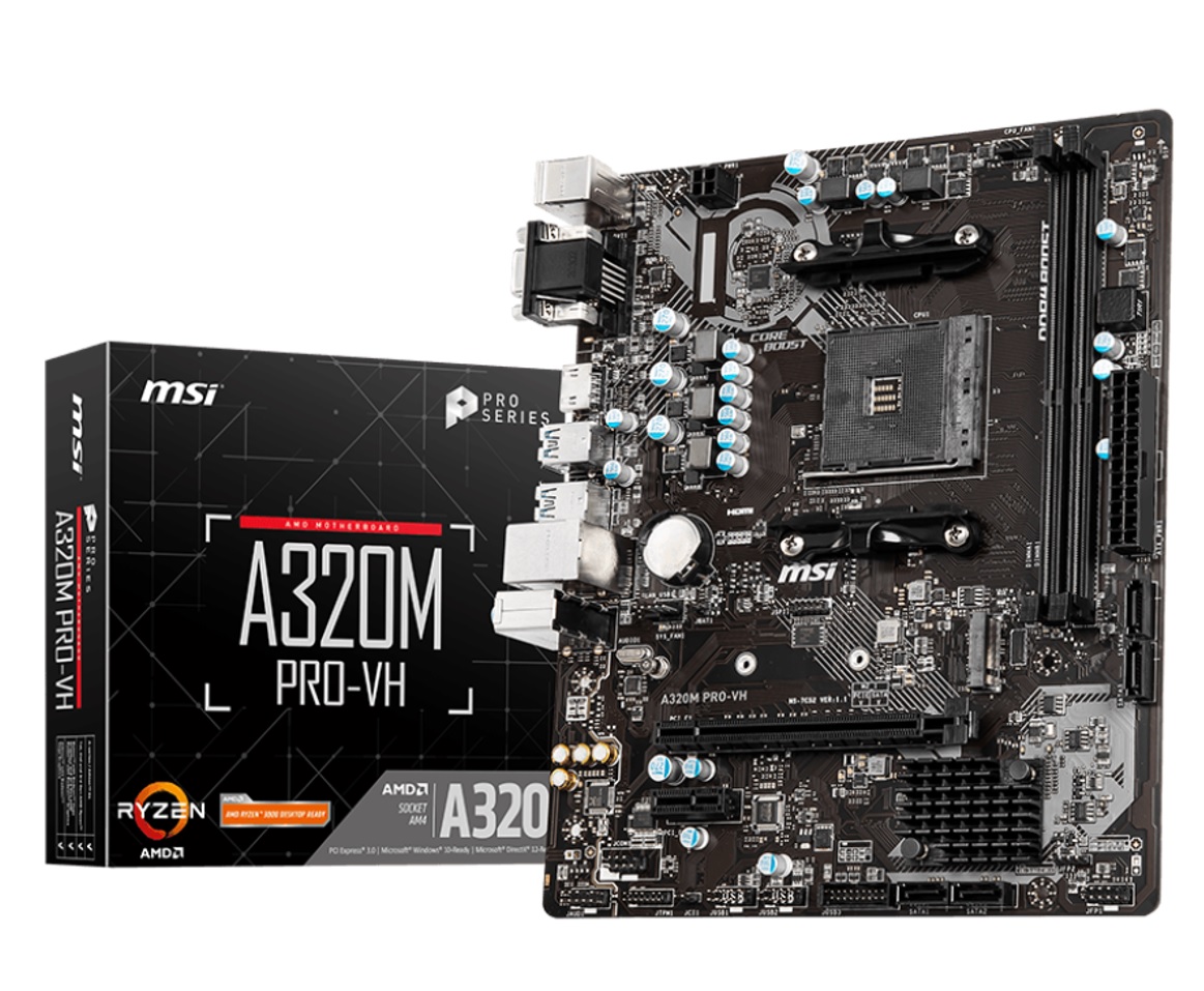 Mother Msi A320m Pro-vh Am4 Ddr4