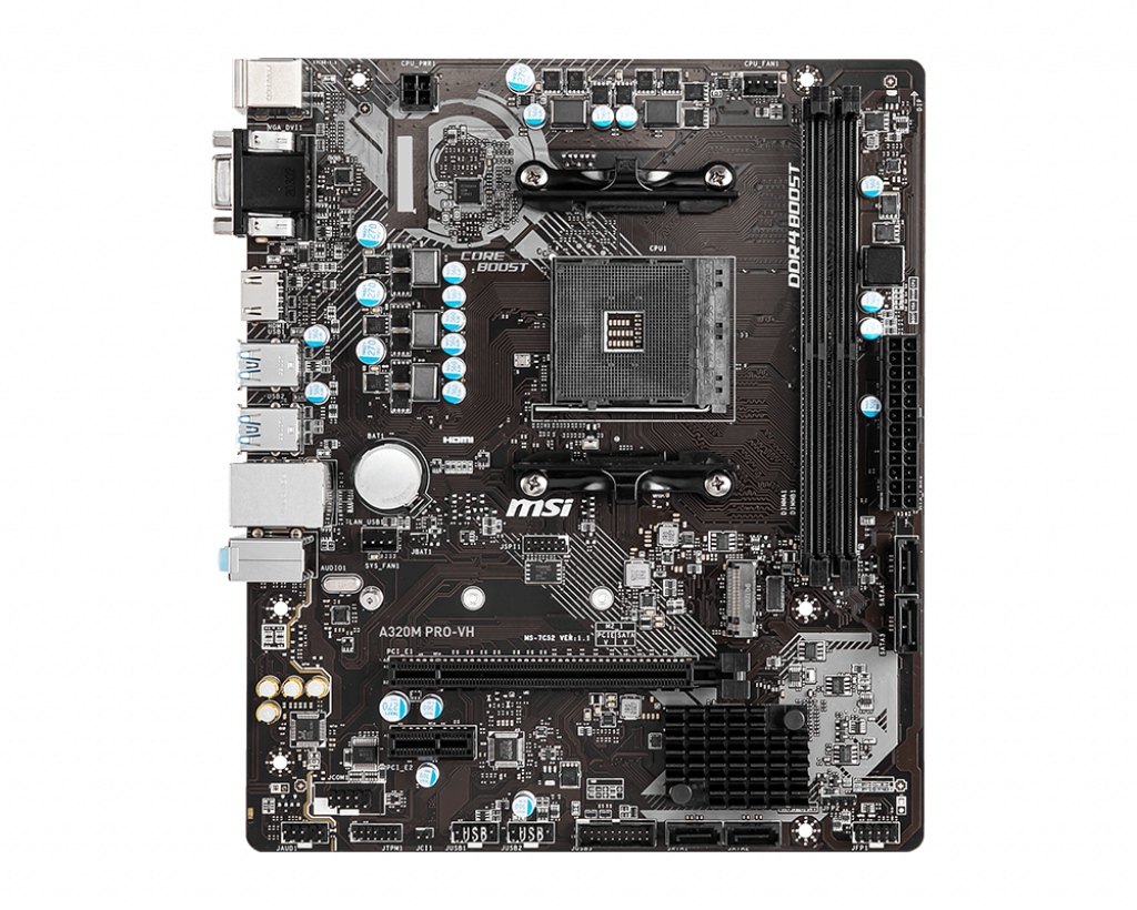 Mother Msi A320m Pro-vh Am4 Ddr4