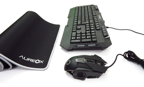 Combo Aureox Teclado-mouse-pad Lifelight