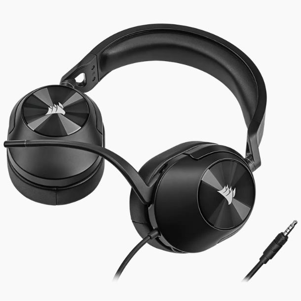 Auricular Corsair Hs55 Gaming Stereo Carbon