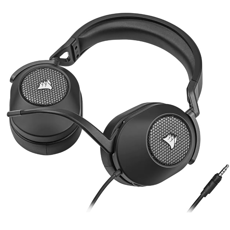 Auricular Corsair Hs65 Gaming Surround 7.1 Carbon