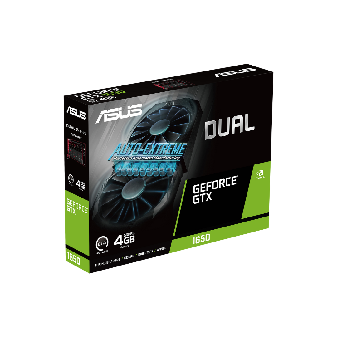 Placa De Video Geforce Gtx 1650 Asus Dual 4gb