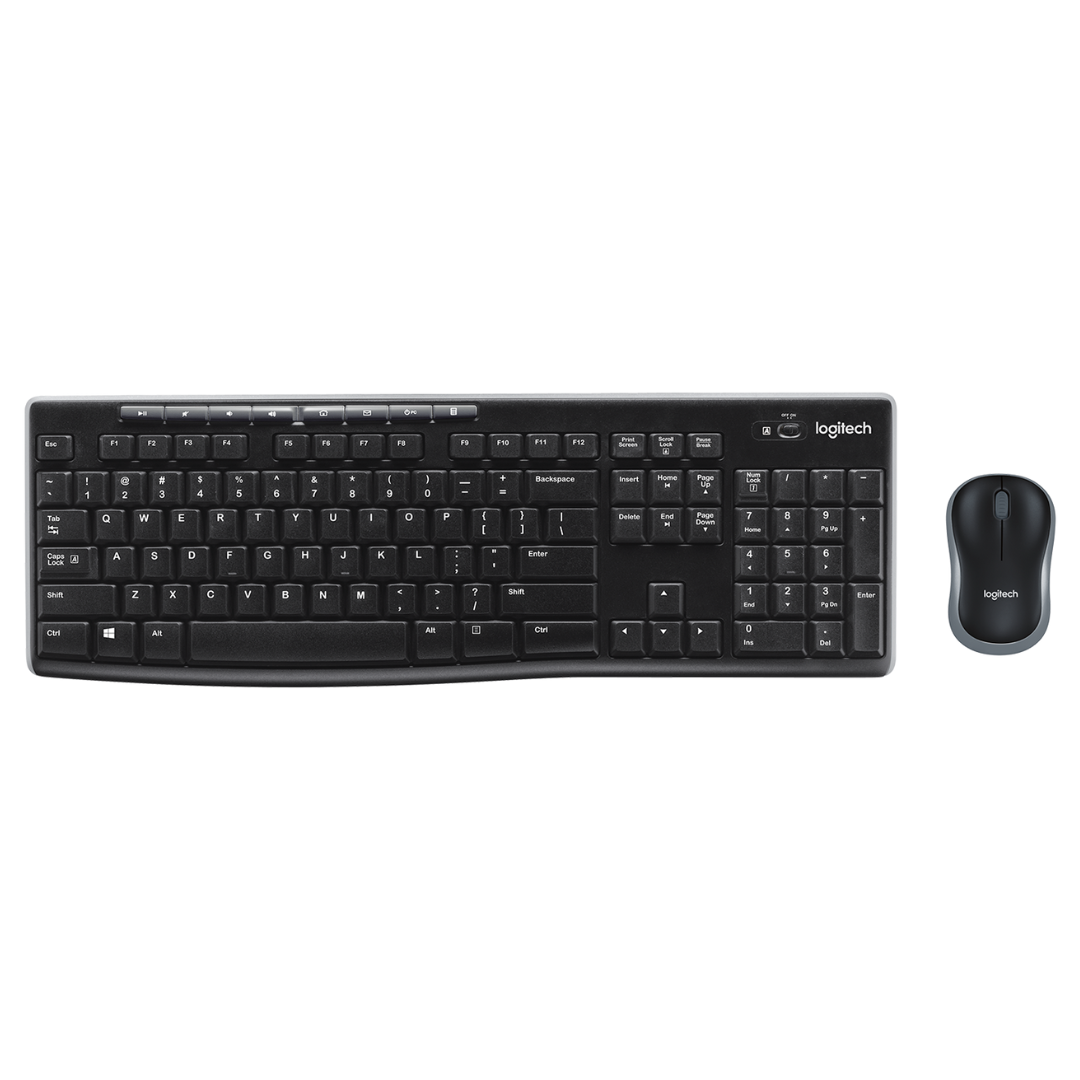 Combo Logitech Teclado Y Mouse Inalambrico Mk270