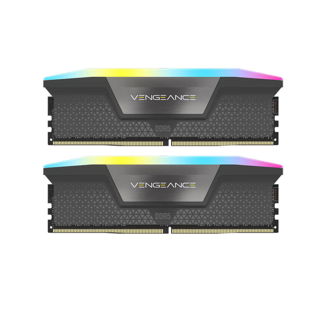 Memoria Corsair Ddr5 32gb (2x16gb) Vengeance Rgb Black 6000mhz