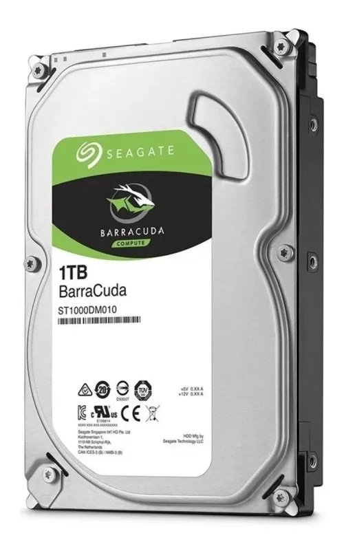 Disco Rigido Hdd Seagate 1tb Sata Iii 64mb Barracuda St1000dm010