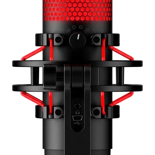 Microfono Hyperx Quadcast - Usb Funciones Streamers. Gamers