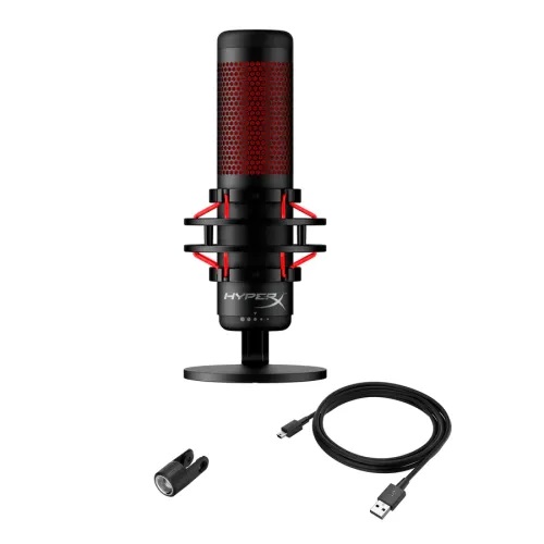 Microfono Hyperx Quadcast - Usb Funciones Streamers. Gamers