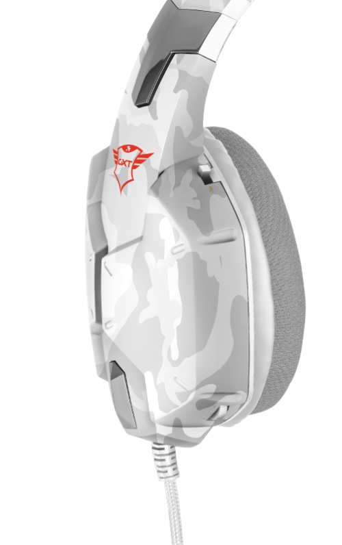 Auriculares Gaming Gxt322w Carus Snow