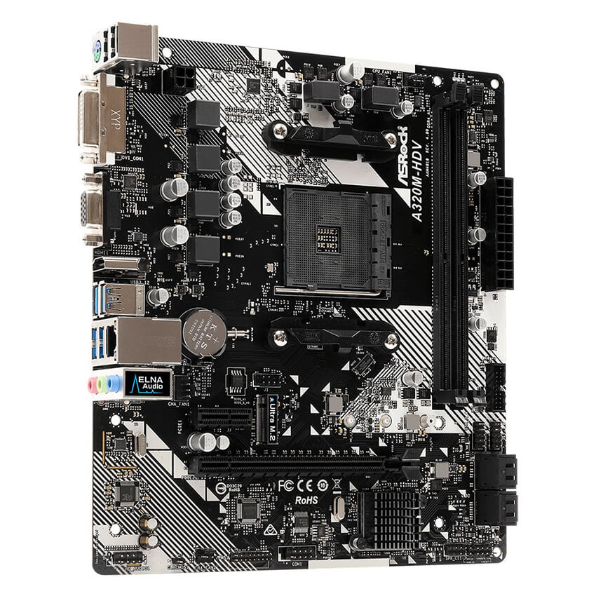 Mother Asrock A320m-hdv4.0 Am4