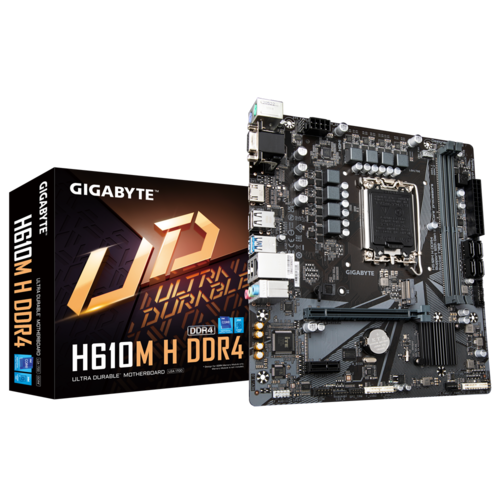 Motherboard Gigabyte H610m H Socket 1700 Ddr4 M.2
