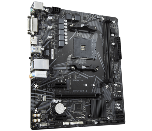 Motherboard Gigabyte A520m H Am4