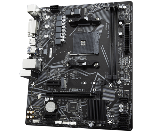 Motherboard Gigabyte A520m H Am4