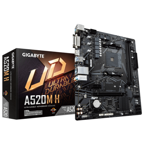 Motherboard Gigabyte A520m H Am4
