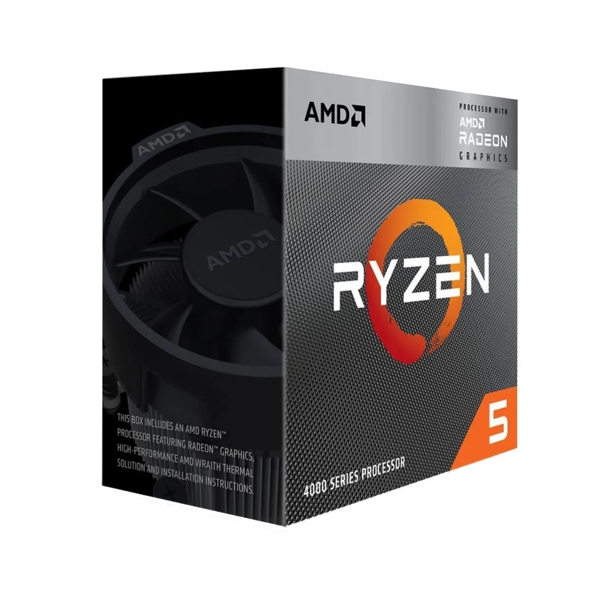 Procesador Amd Ryzen 5 4600g 6 Nucleos 4.2ghz Am4 C-cooler C-video