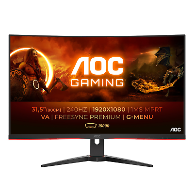 Monitor Gamer Aoc G27g2ze 27 Curvo 240hz