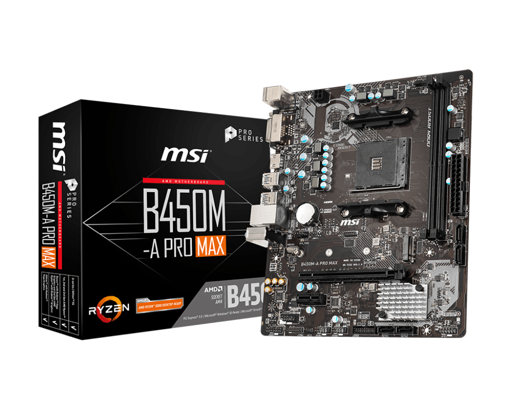 Mother Msi B450m-a Pro Max Am4 Ddr4