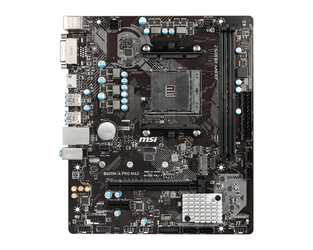Mother Msi B450m-a Pro Max Am4 Ddr4