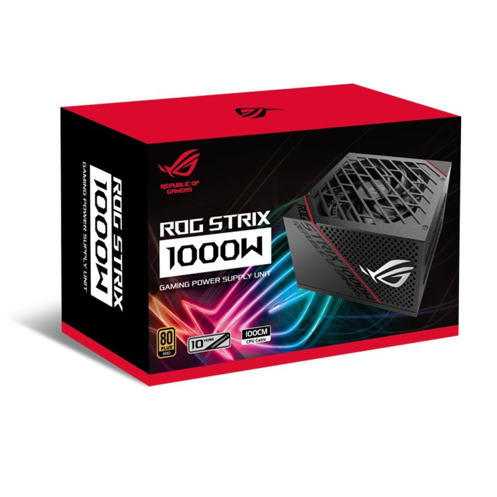 Fuente Asus Rog Strix 1000w 80 Plus Gold Full Modular 1000g