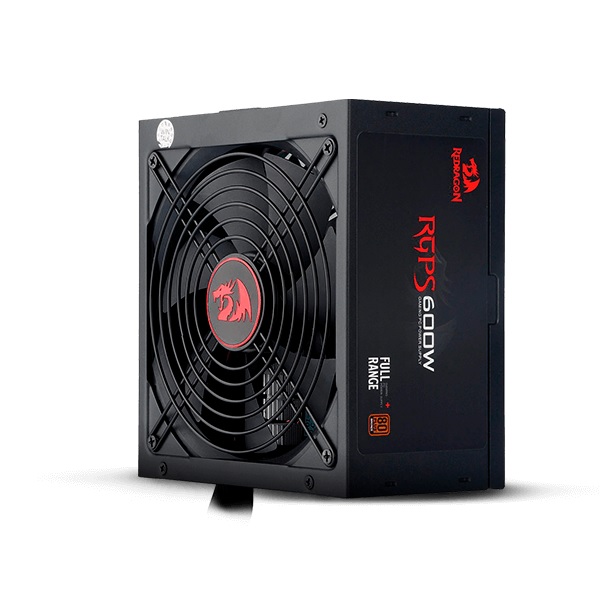 Fuente Redragon 600w 80 Plus Bronze Gcps002
