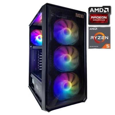 NOXI GAMING PC AMD RYZEN 5 5600G  16 GB  480GB SSD  WIFI