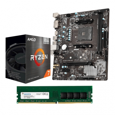 COMBO ACTUALIZACION AMD RYZEN 7 5700G  B450M  8 GB