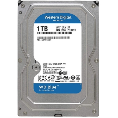 DISCO RIGIDO HDD WESTERN DIGITAL 1TB SATA III 64MB BLUE