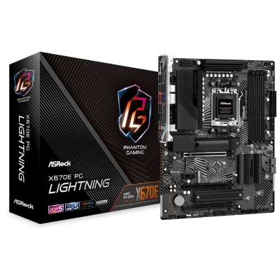 MOTHER ASROCK X670E PG LIGHTING AM5 DDR5