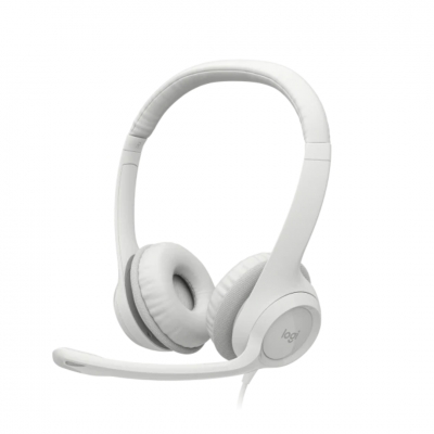 AURICULAR C/MICROFONO LOGITECH H390 WHITE