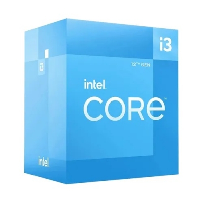 PROCESADOR INTEL CORE I3 12100F 4 NUCLEOS 4.3GHZ 1700 C/COOLER S/VIDEO