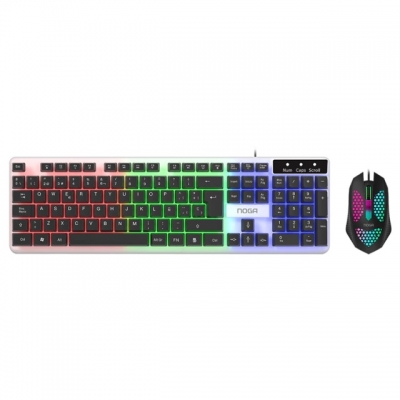 COMBO GAMER LED RETROILUMINADO TECLADO + MOUSE