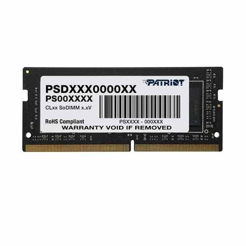 Memoria Ram DDR4 SODIMM 8GB PATRIOT DDR4 SODIMM DDR4 8GB SODIMM