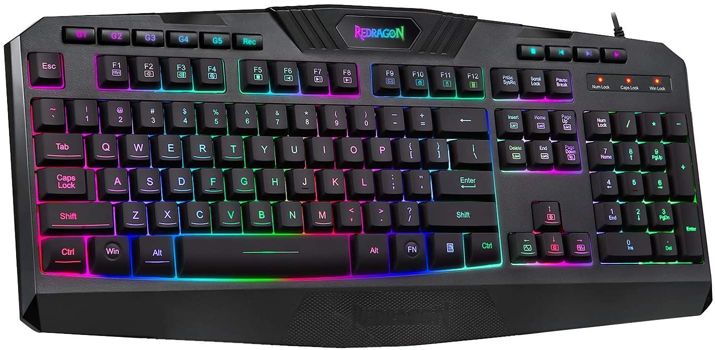 Perifericos Teclado Gamer REDRAGON HARPEPRO K503A-RGB MEMBRANA RGB