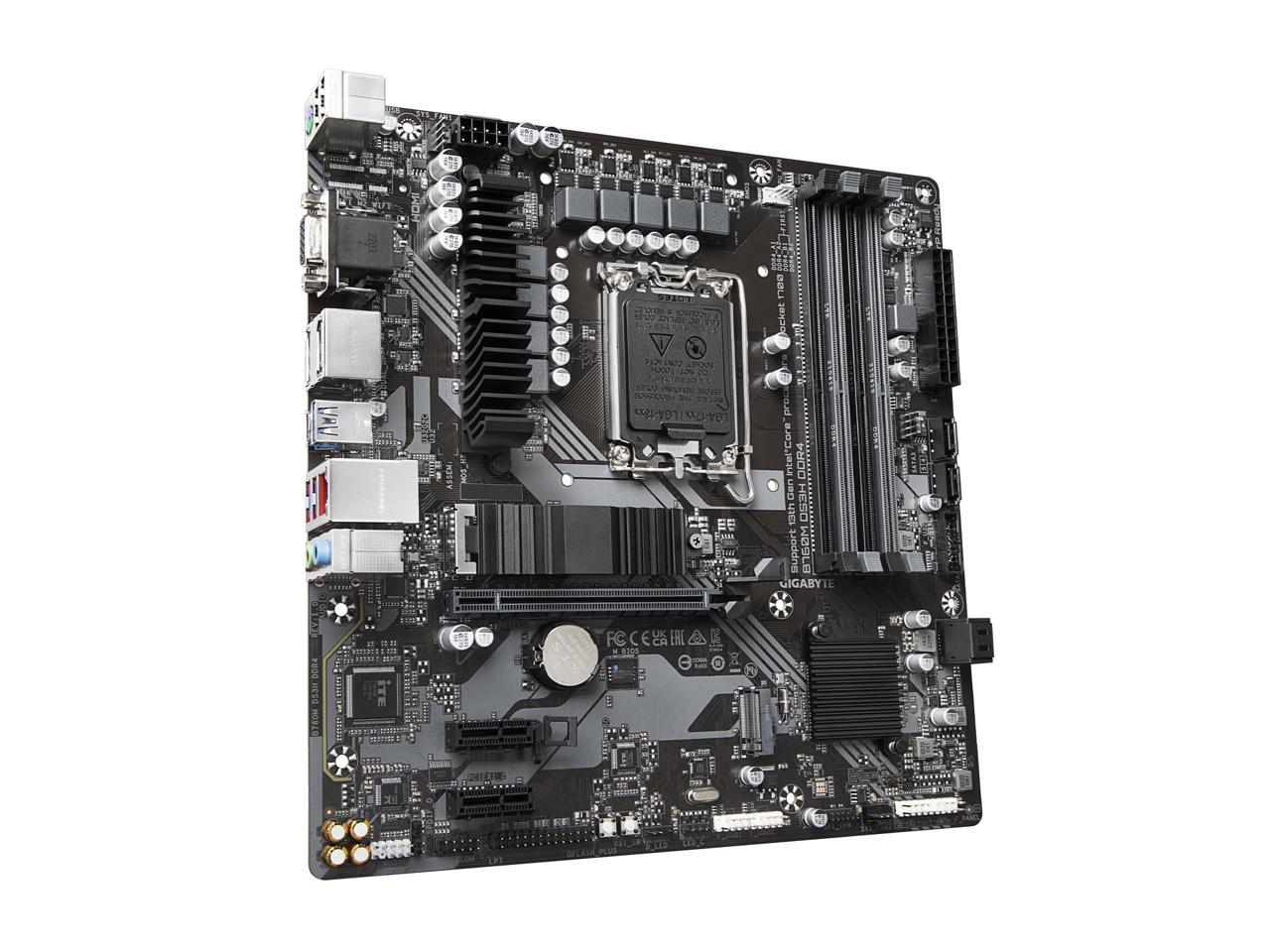 Motherboard Intel GIGABYTE B760M H B760M H DDR4