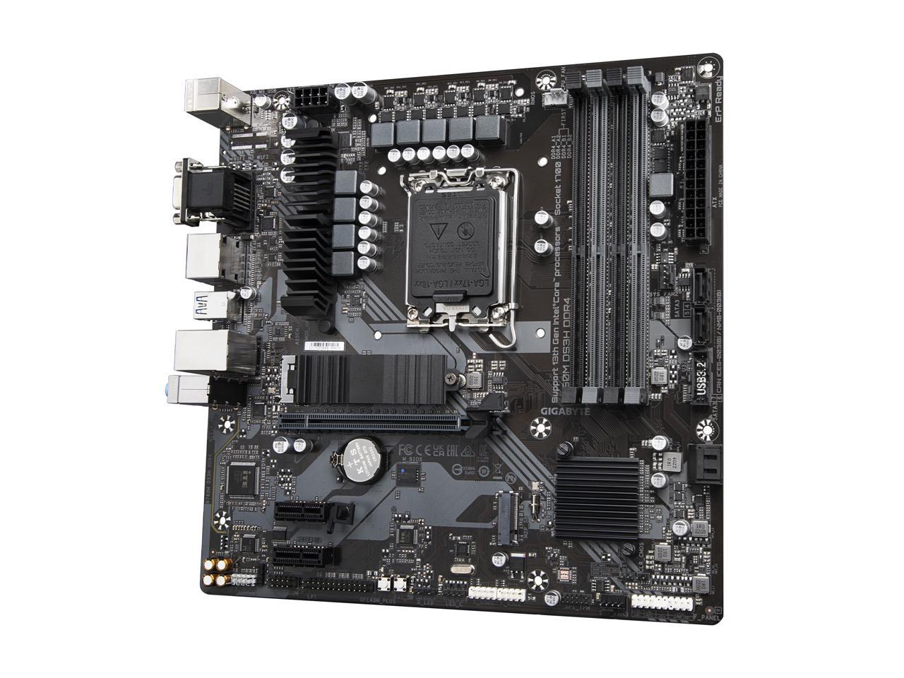 Motherboard Intel GIGABYTE B760M H B760M H DDR4