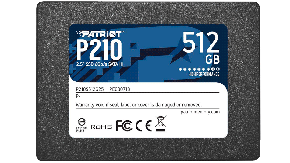 Almacenamiento Solido Ssd PATRIOT  512GB P210 SSD 512GB