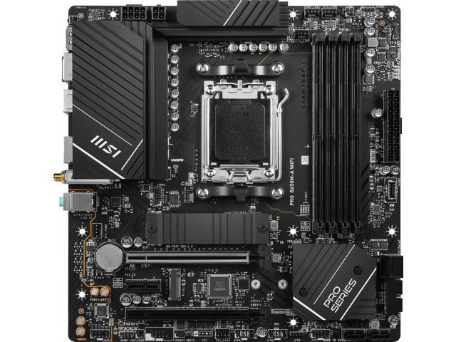 Motherboard Amd MSI PRO B650M-A WIFI AM5 AM5 PCIE 4.0 DDR5