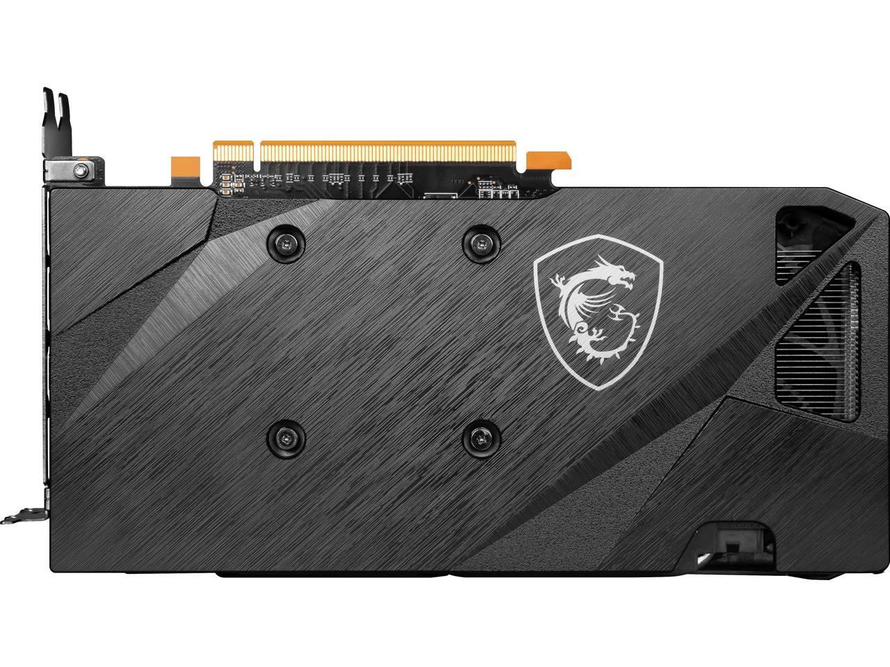 Placa De Video Radeon VGA MSI RX 7600 RX 7600 MESH 2X 8GB