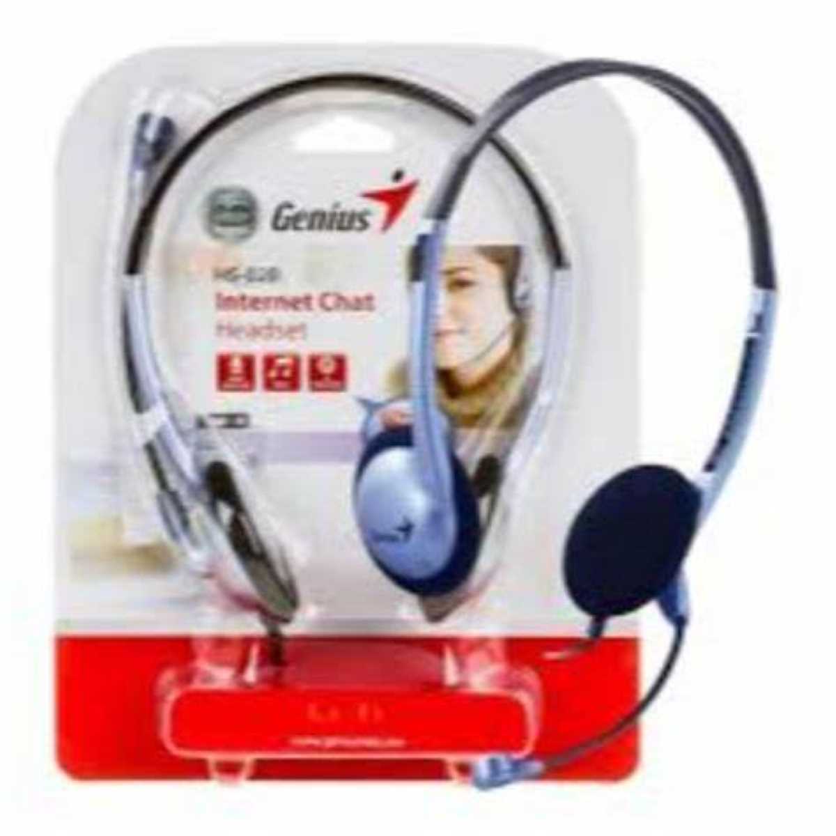 Auricular Pc/Notebook Genius HS-02B Auri/Microf/3.5x2