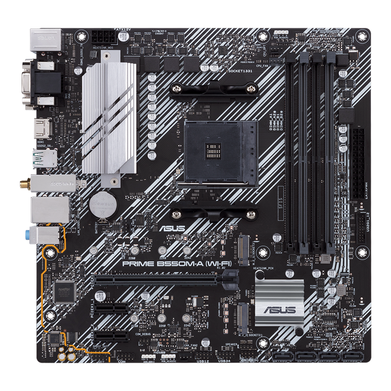 Motherboard Amd ASUS PRIME B550M-A-AC WIFI B550M-A-AC AM4
