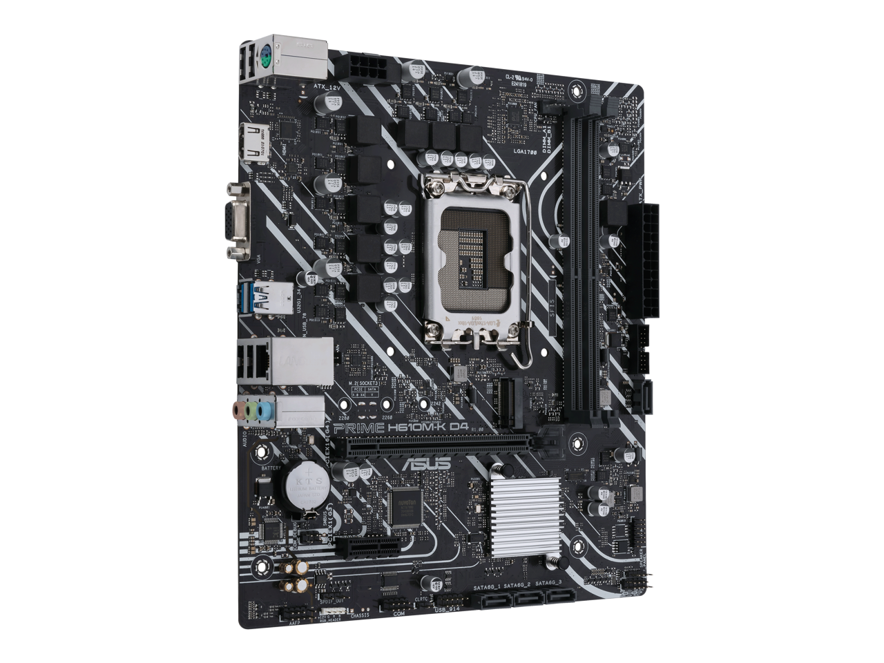 Motherboard Intel ASUS PRIME H610M-K  D4 DDR4 LGA1700