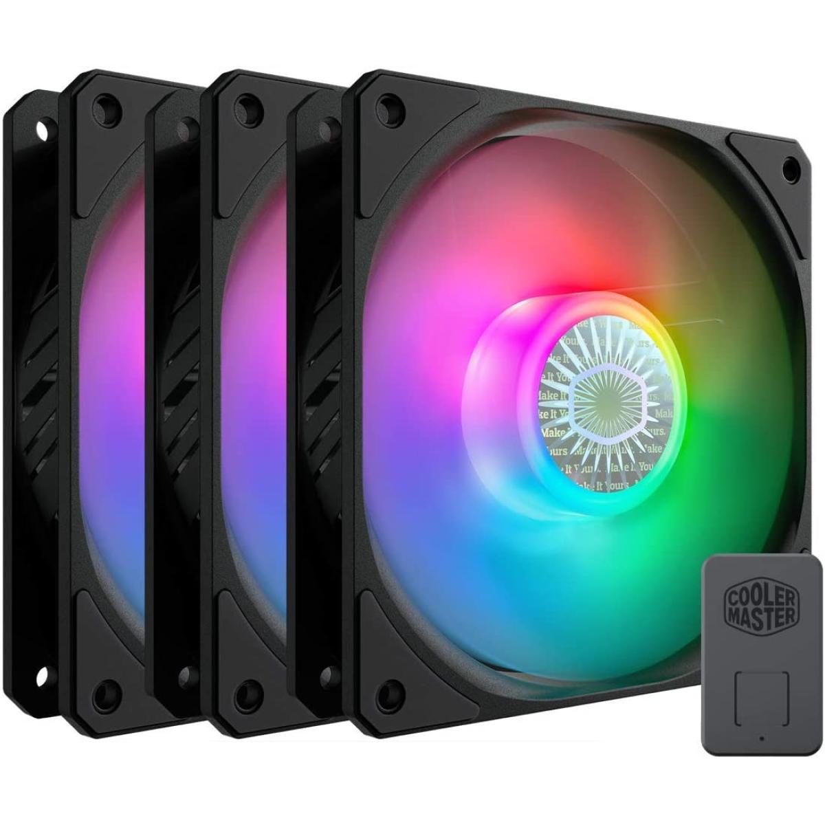 Refrigeracion Cooler Gabinete COOLER MASTER 3 IN 1 SICKLEFLOW 120 ARGB